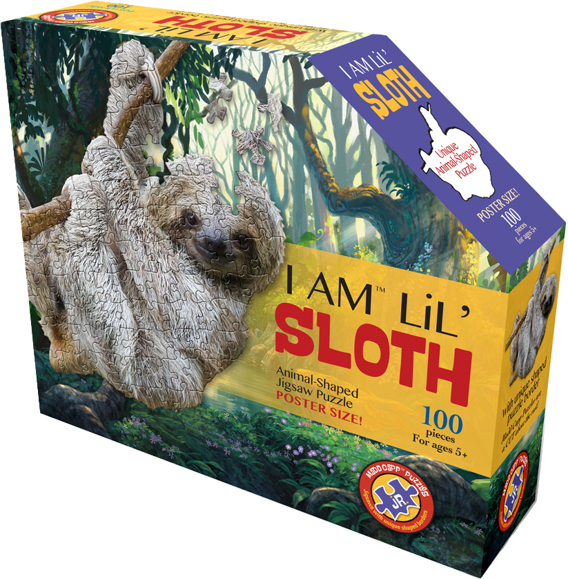 

Пазл I AM Ленивец 100 элементов (TOYS4008)