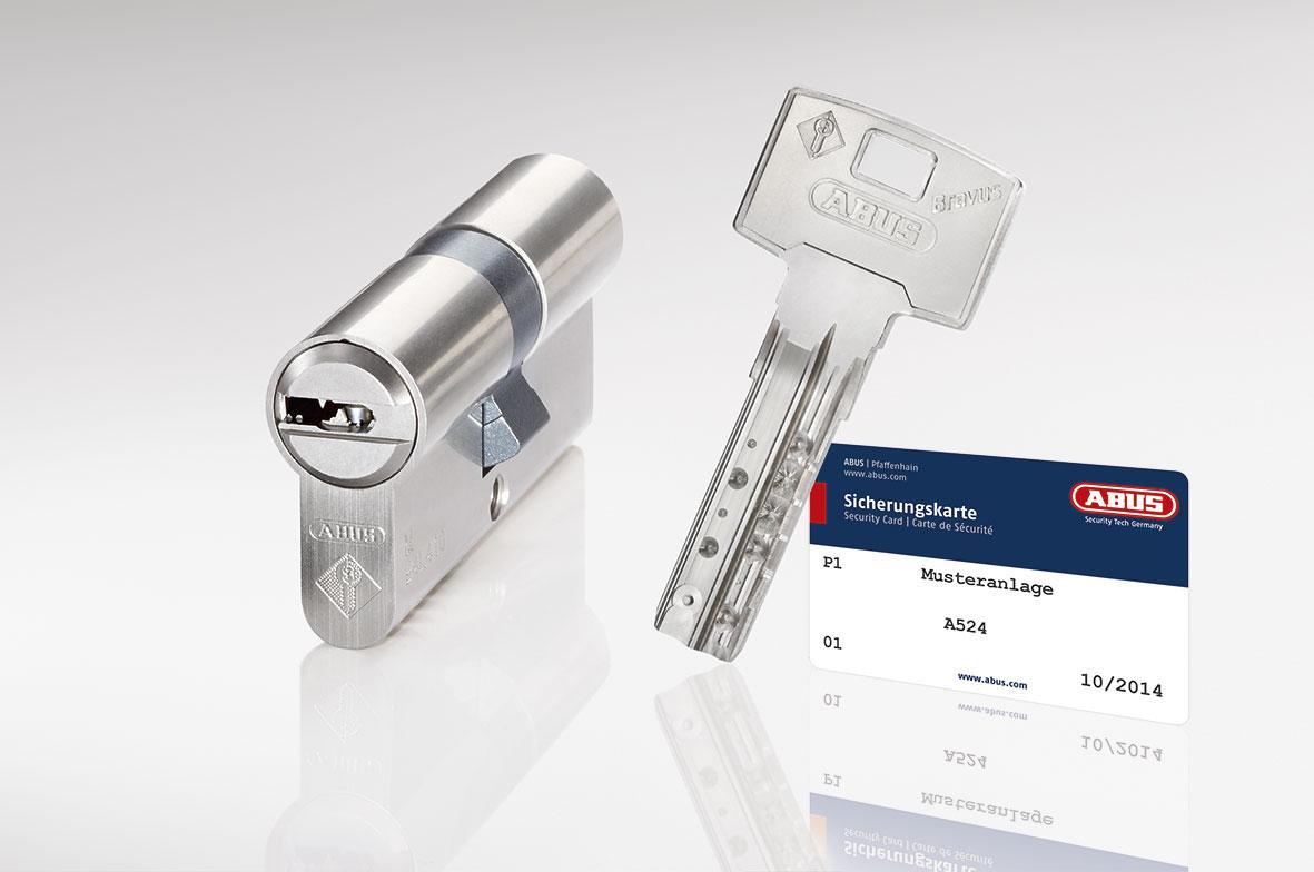 

Цилиндр Abus Bravus 4000 Сompact 105 мм (50х55) ключ-ключ 5Key