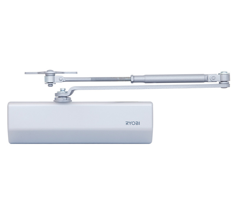 

Дверной накладной доводчик Ryobi D-1554 UNIV_ARM до 80 кг Серебристый