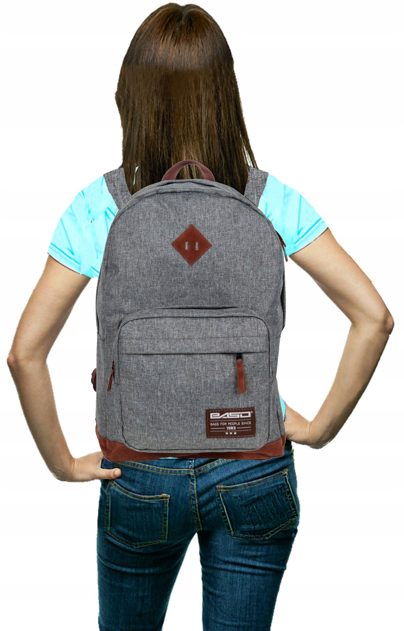 

Городской рюкзак PASO 22L, серого цвета Ps19-229S