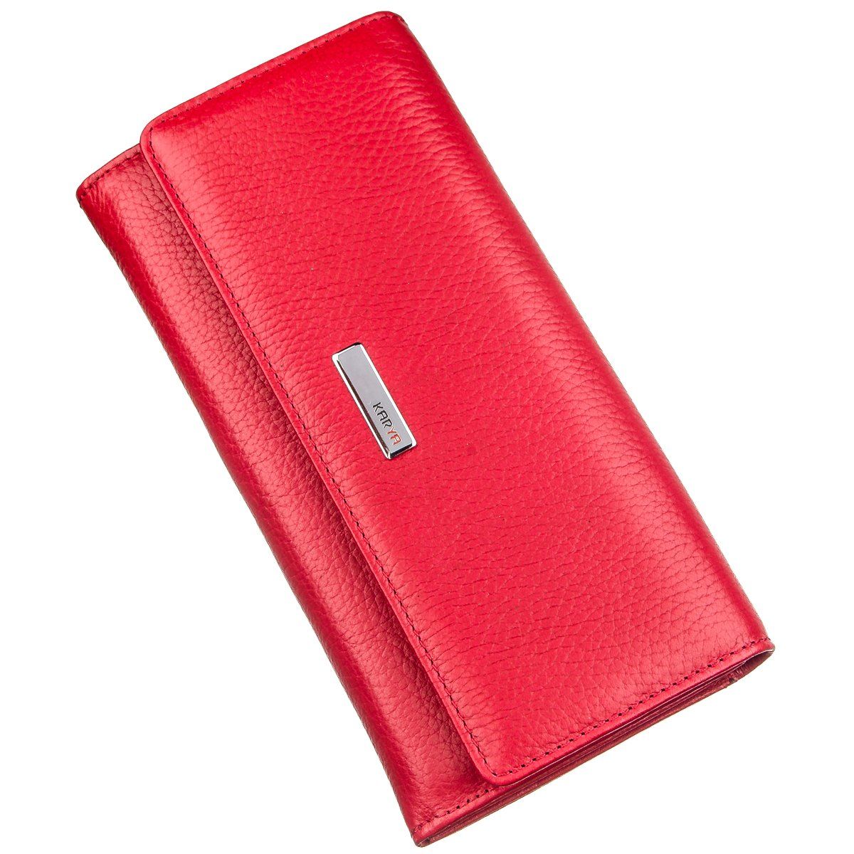 

Кошелек женский в мягкой коже KARYA Красный KRY17408