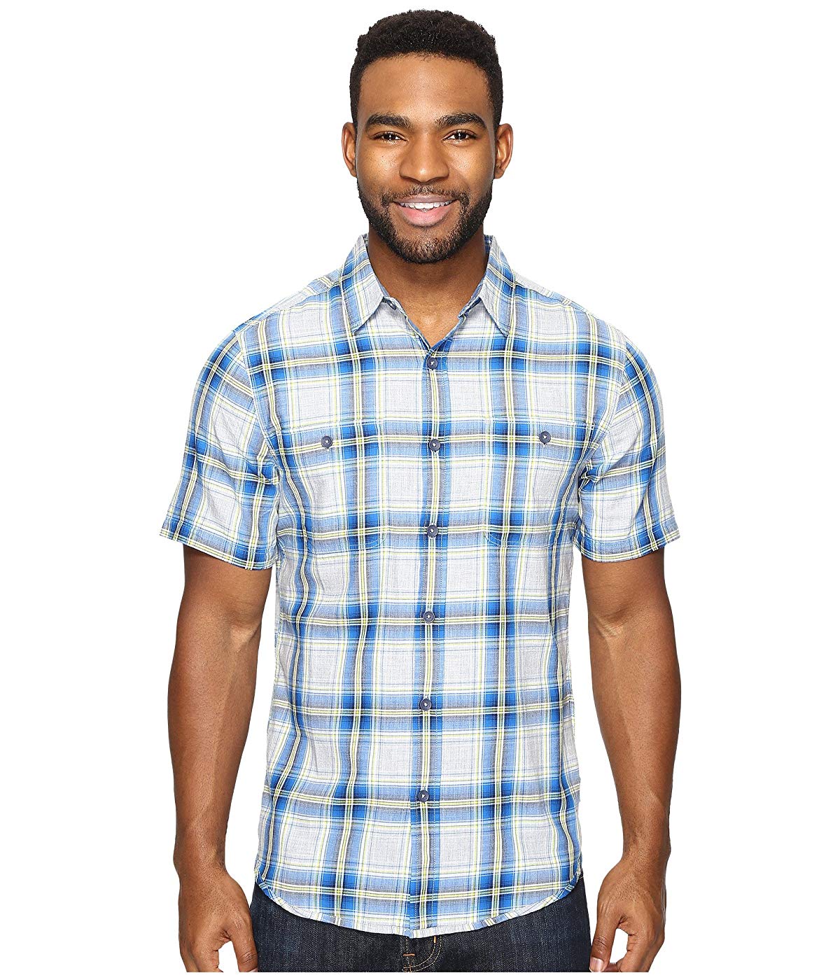 Сорочка Royal Robbins Point Reyes Plaid Short Sleeve Shirt Blue S