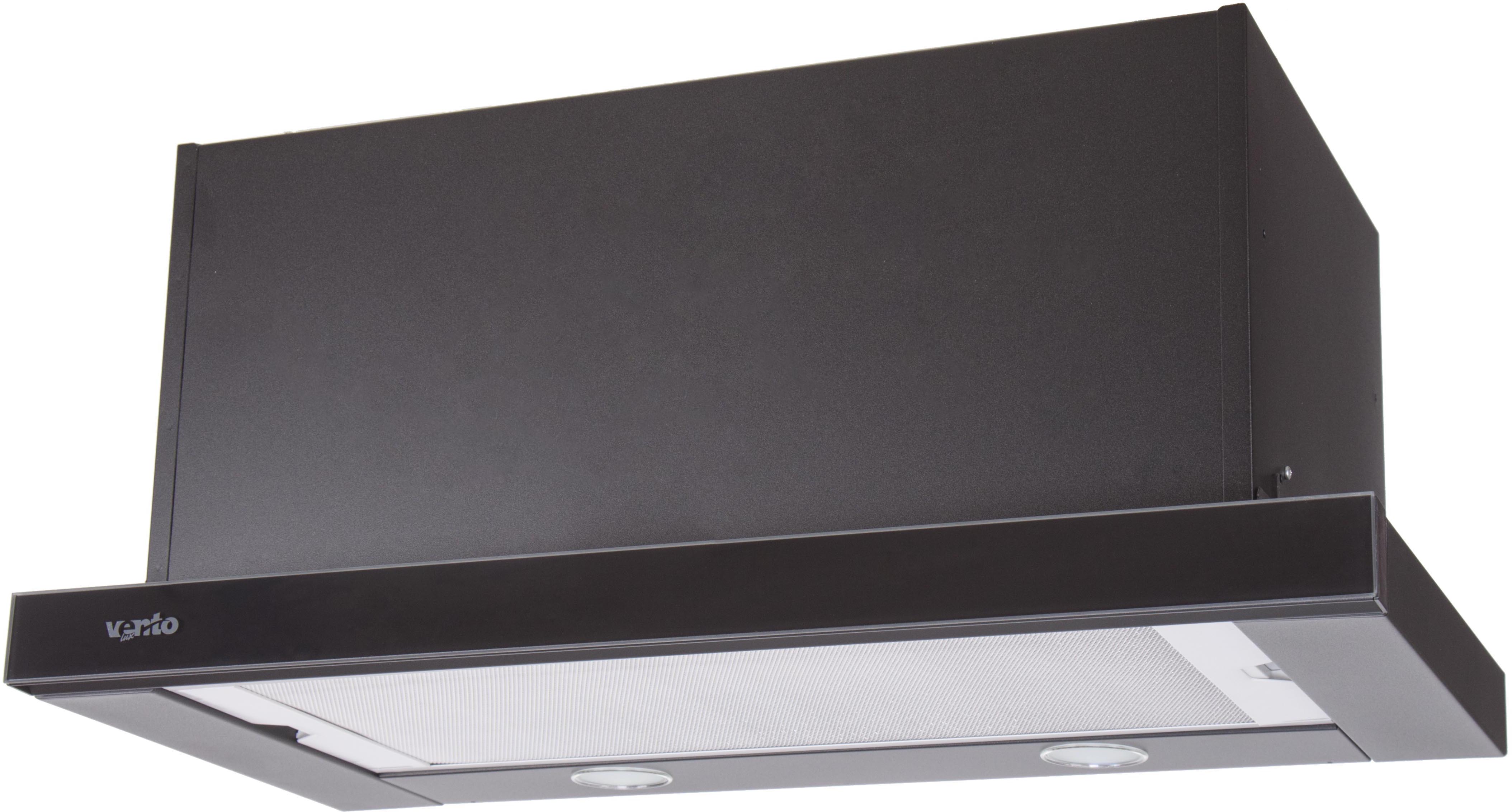 

Вытяжка Ventolux GARDA 60 BK BG (1100) SMD LED