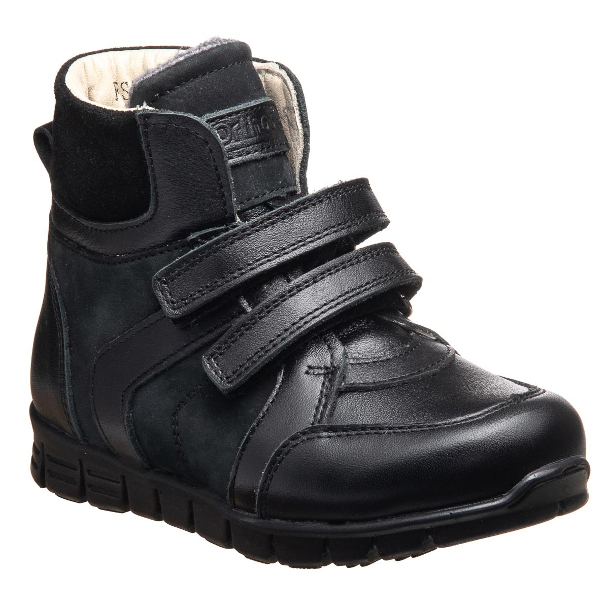 

Кроссовки ортопедические высокие Orthobe (арт. ORB-652_black/black) Черный (40)