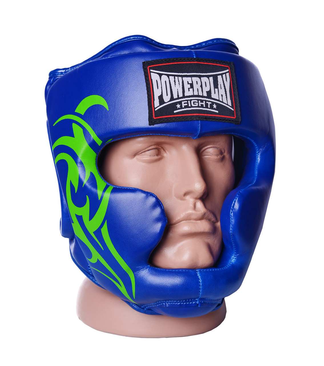 

Боксерський шолом тренувальний PowerPlay 3043 Синій XL (AP-028)
