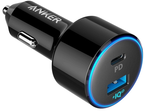 

Автомобильное зарядное устройство Anker PowerDrive II 1xPD & 1xPIQ2.0 Black