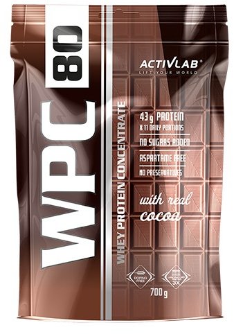 

Протеин Activlab Wpc 80 Standard 700 /23 servings/ Chocolate Plum 700 г