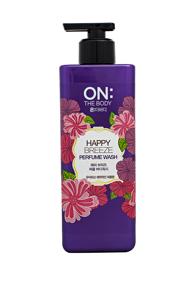 Парфюмированный гель для душа LG On the Body Happy Breeze с ароматом ...