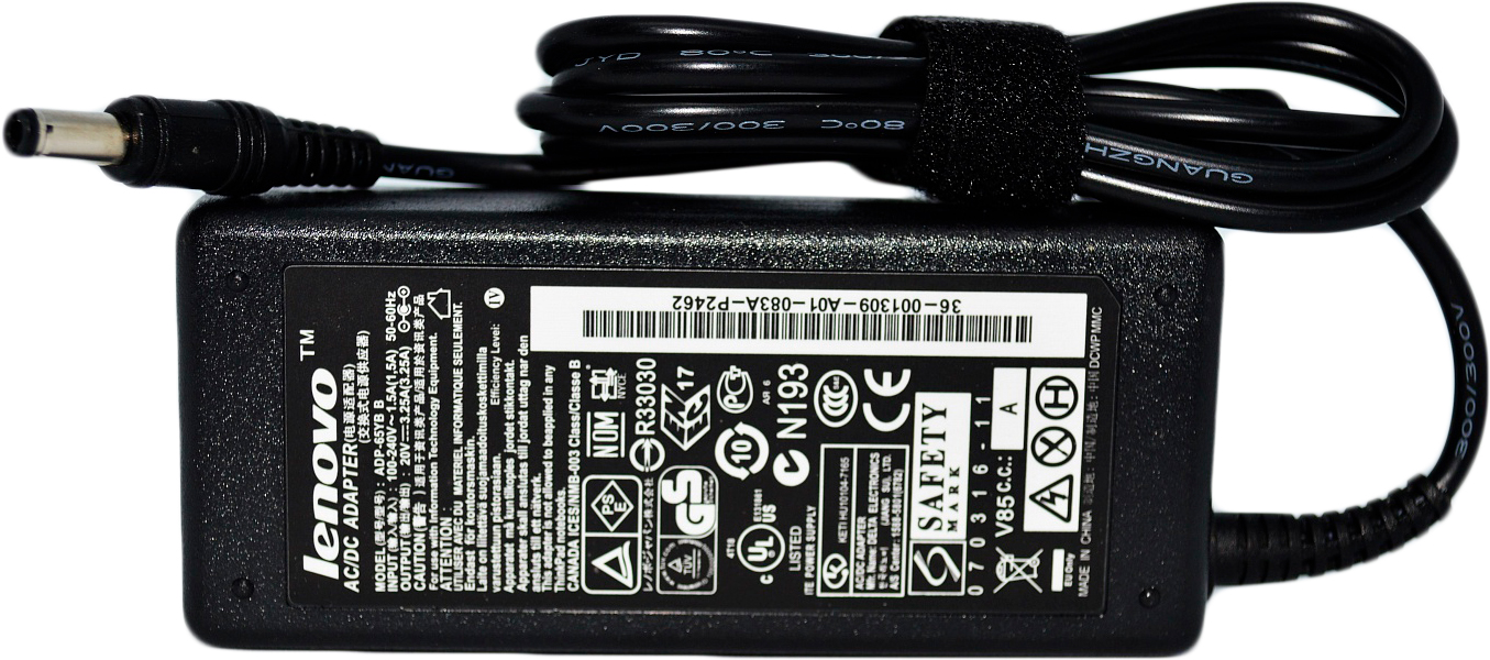 

Блок живлення Drobak для ноутбука Lenovo (20V 3.25A 65W)
