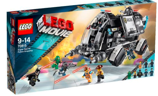 

LEGO THE LEGO MOVIE 70815 Super Secret Police Dropship Суперсекретный десантный корабль полиции