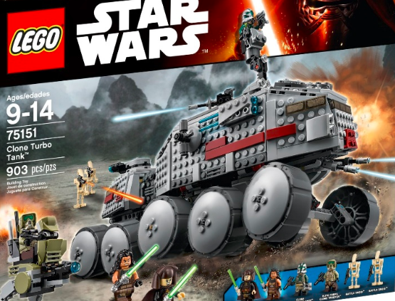 

LEGO Star Wars 75151 Clone Turbo Tank Турбо Танк Клонов