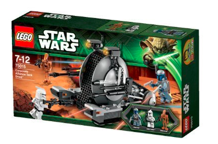 

LEGO Star Wars 75015 Corporate Alliance Tank Droid Дроид-танк Альянса