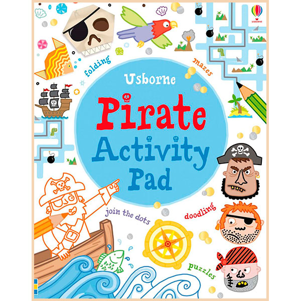 

Usborne Pirate Activity Pad. Philip Clarke. ISBN:9781409564508