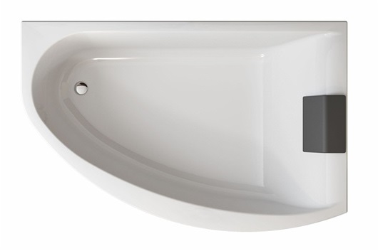 

Ванна асиметрична Kolo Mirra з підголівником 170x110 см, права (XWA3370001)