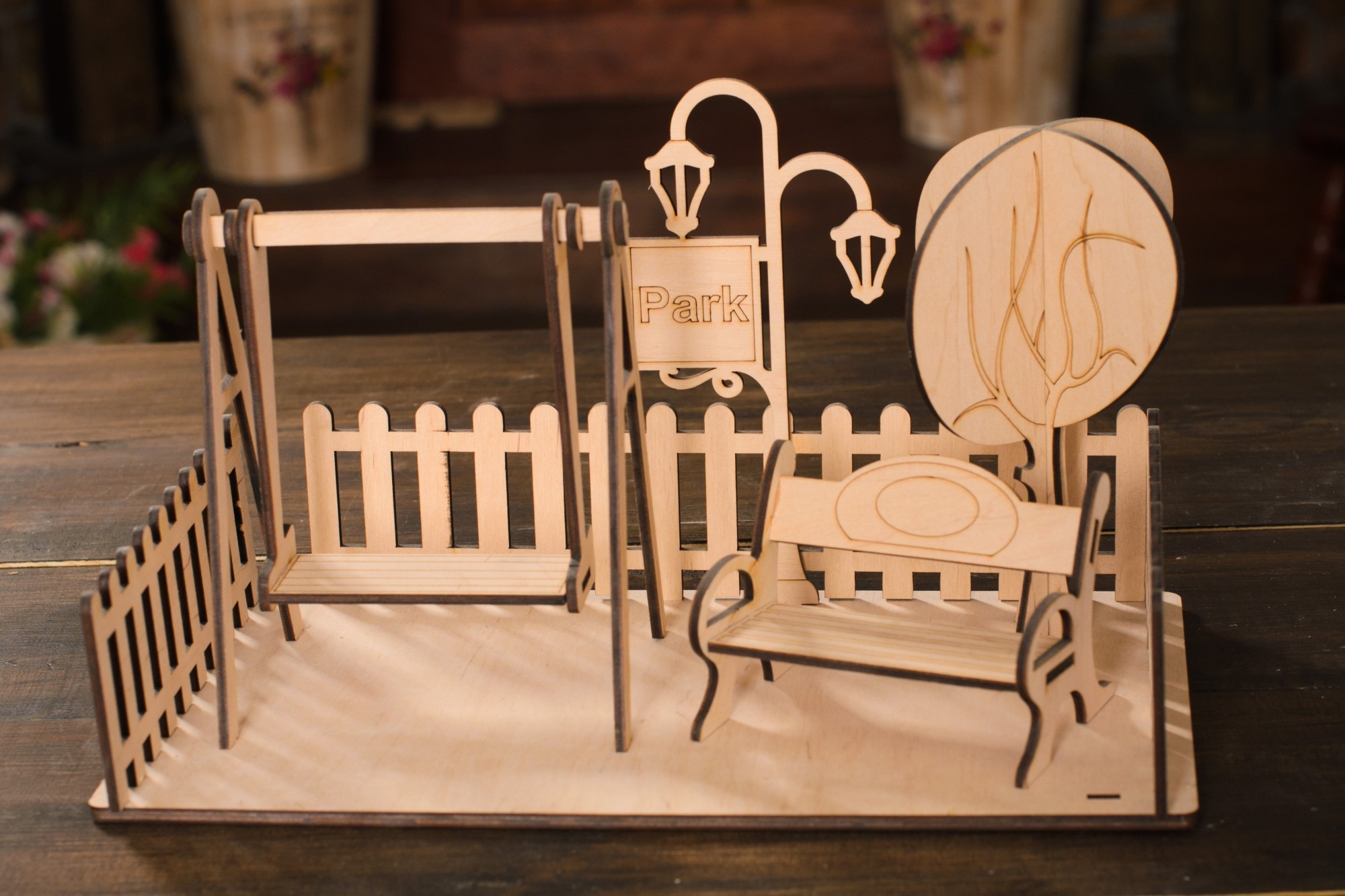 

Парковая зона Wooden Gifts