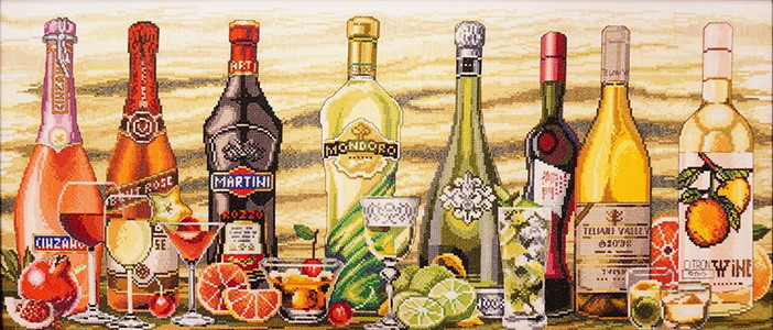 

Набор для вышивки крестом Марья-Искусница 11.002.05 Игристое