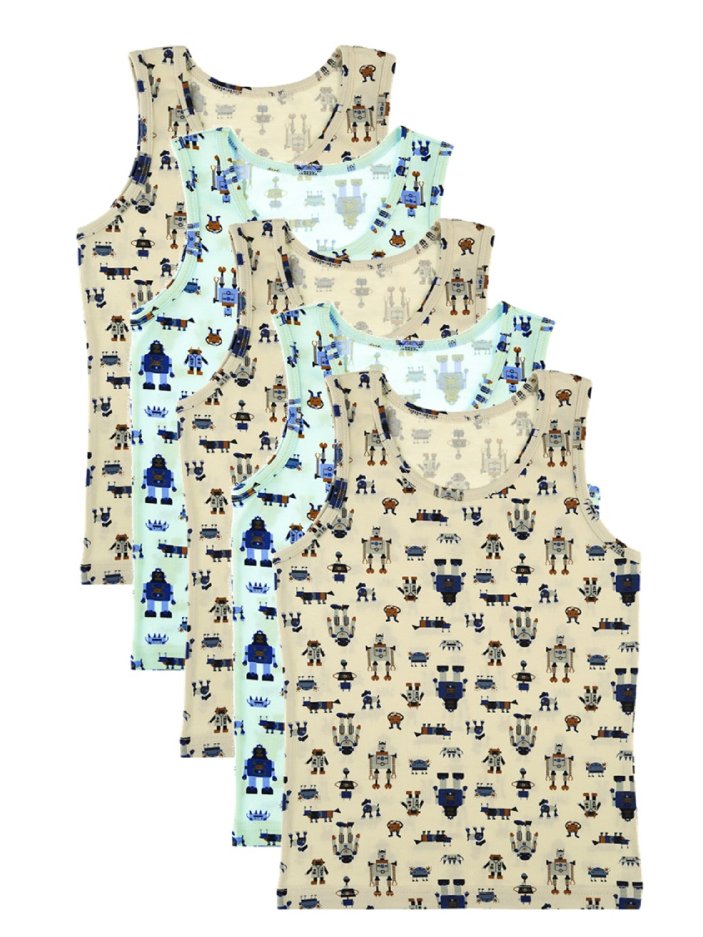 

Майка Doni 77657 128-134 см 5 шт Разноцветная