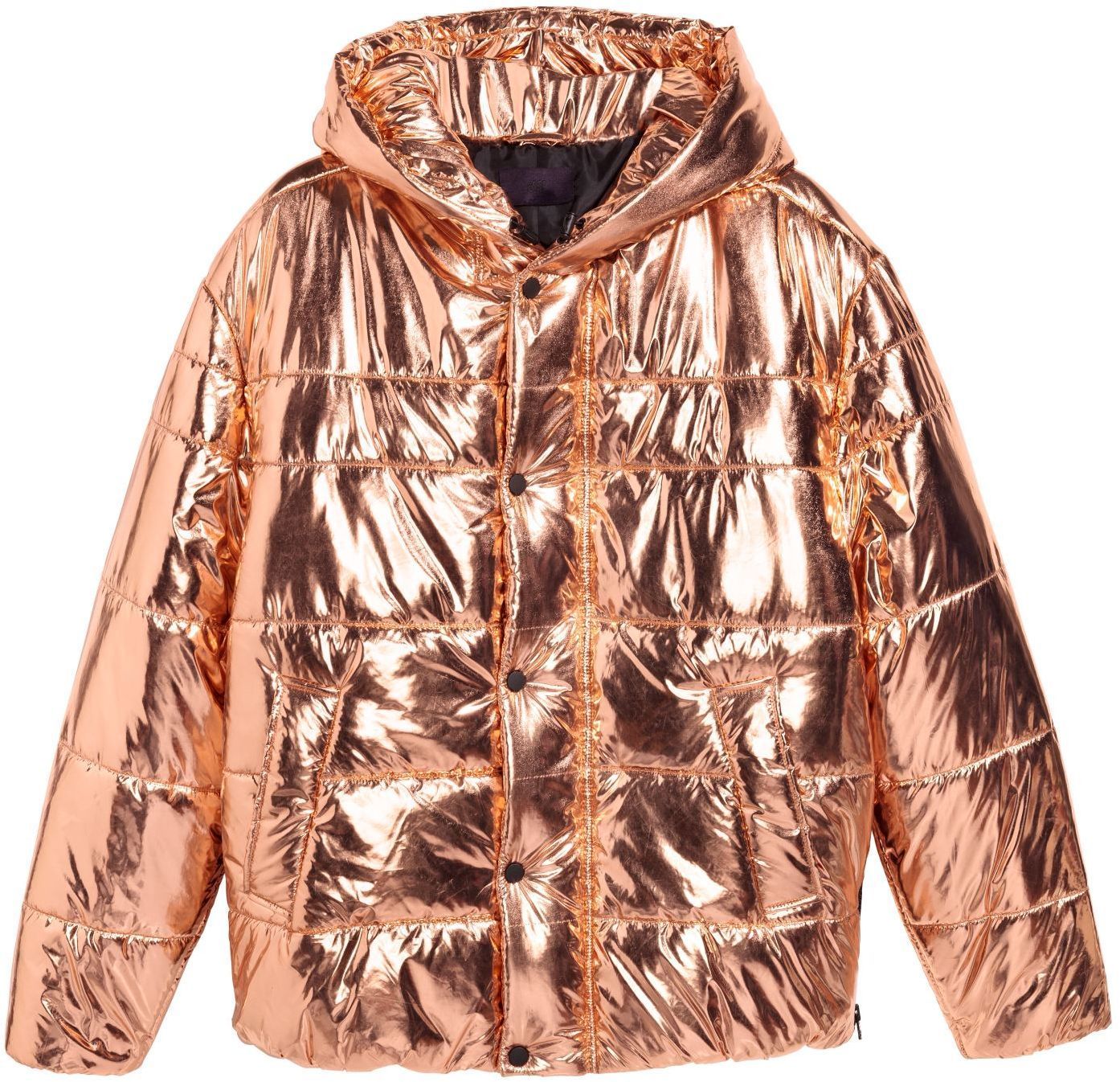 

Куртка H&M 712-5463086 M Золотистая