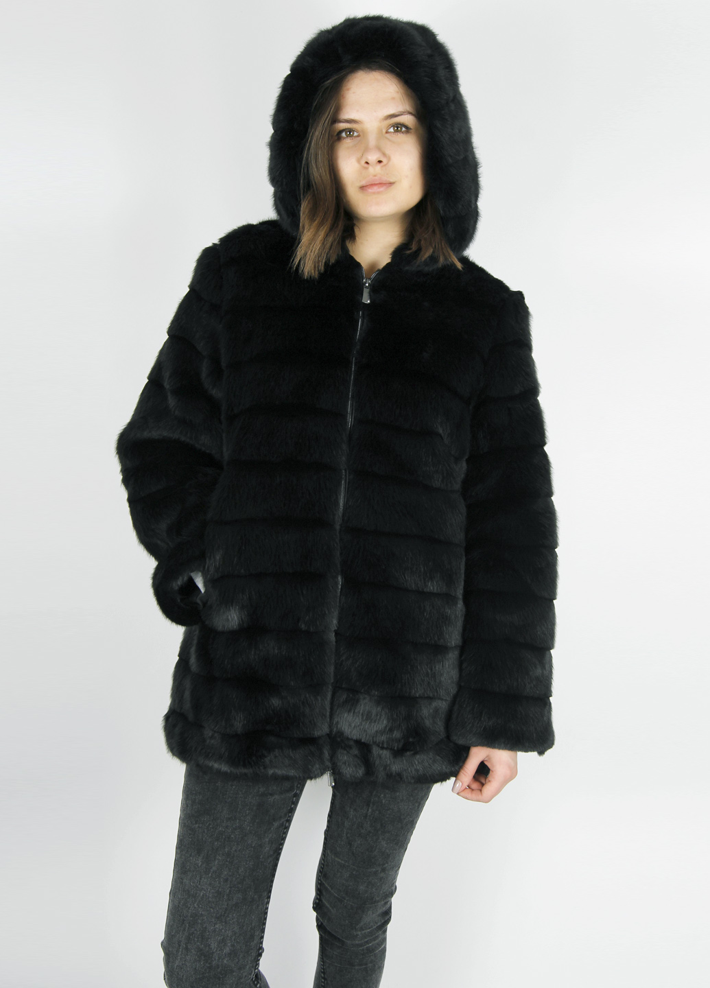 

шубка Neropale 20861 4Xl чорний