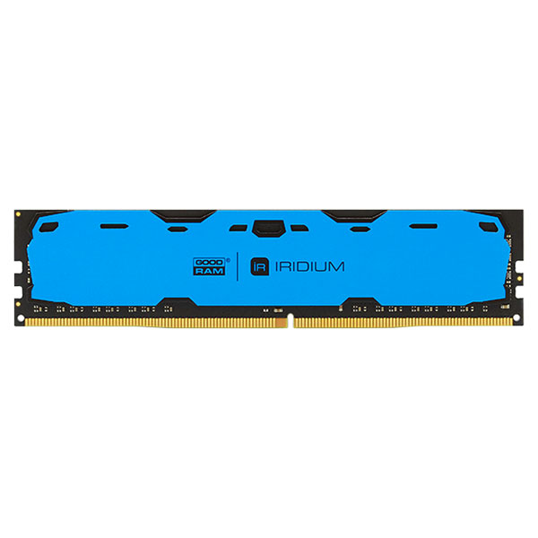 

Модуль памяти GOODRAM 8 GB DDR4 2400 MHz Iridium Blue (IR-B2400D464L15S/8GDC) (F00147276)