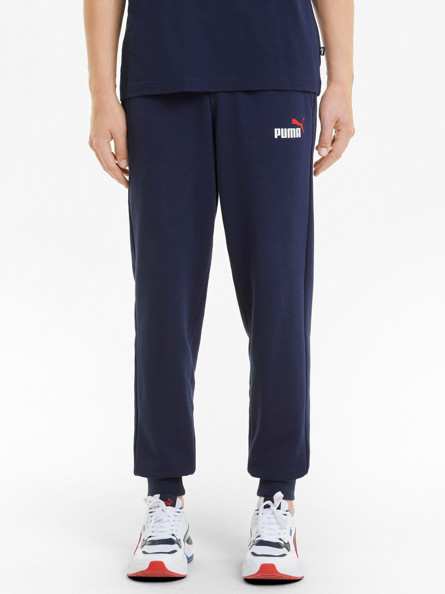 

Спортивные штаны Puma Ess+ 2 Col Logo Pants 58676806 S Peacoat