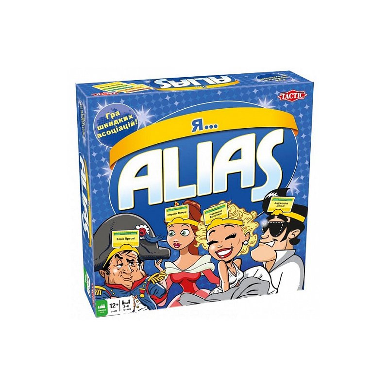 

Настольная игра Tactic "Я…Элиас" (На украинском языке)