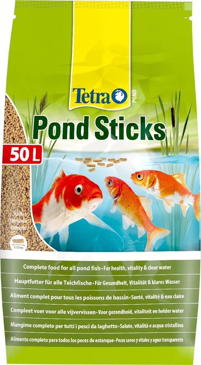 

Корм Tetra Pond Sticks для прудовых рыб в палочках 50 л (241602)