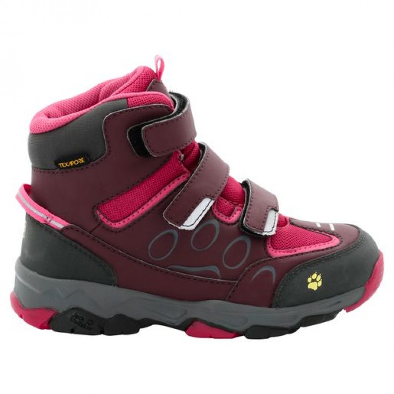 

Треккинговые ботинки MTN ATTACK 2 TEXAPORE MID VC K Jack Wolfskin 4020461-2081 31 Красный