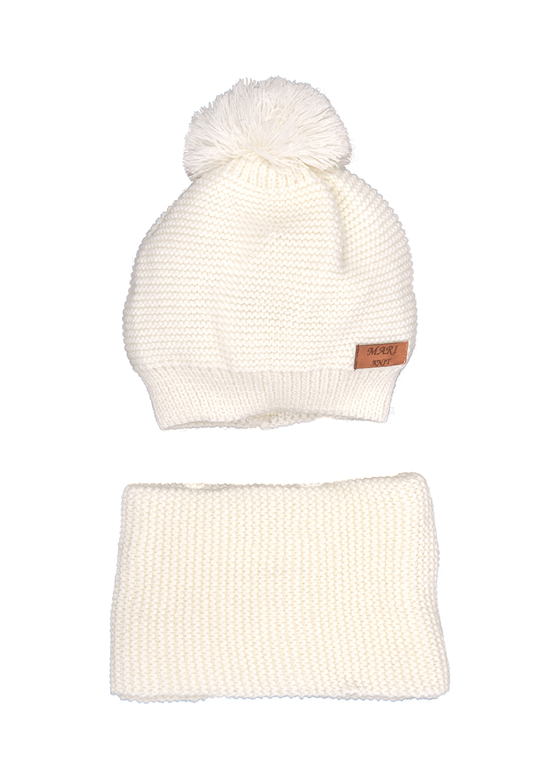 

Демисезонный комплект для девочки Mari-Knit 0815-02 р50 48см шампань 45977