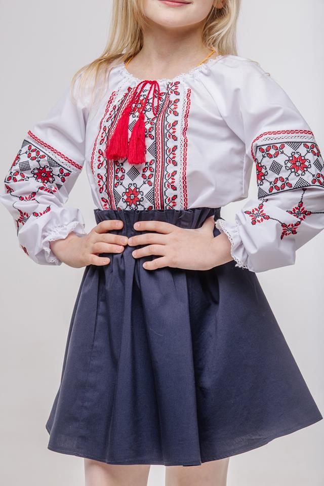 

Вишиванка "Дзвінка" Сварга Білий 140 SV-CFE0004-0423-02028-140
