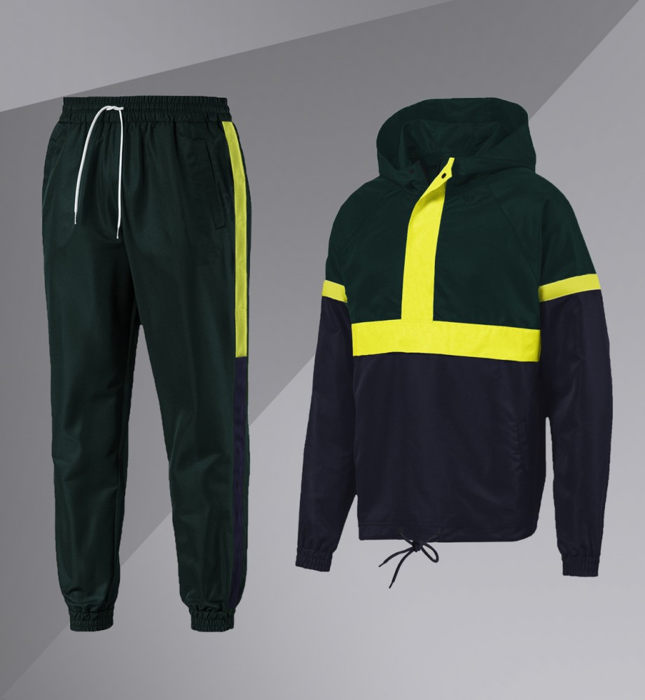 

Мужской демисезонный комплект Anorak S Зелено-синий S-2904