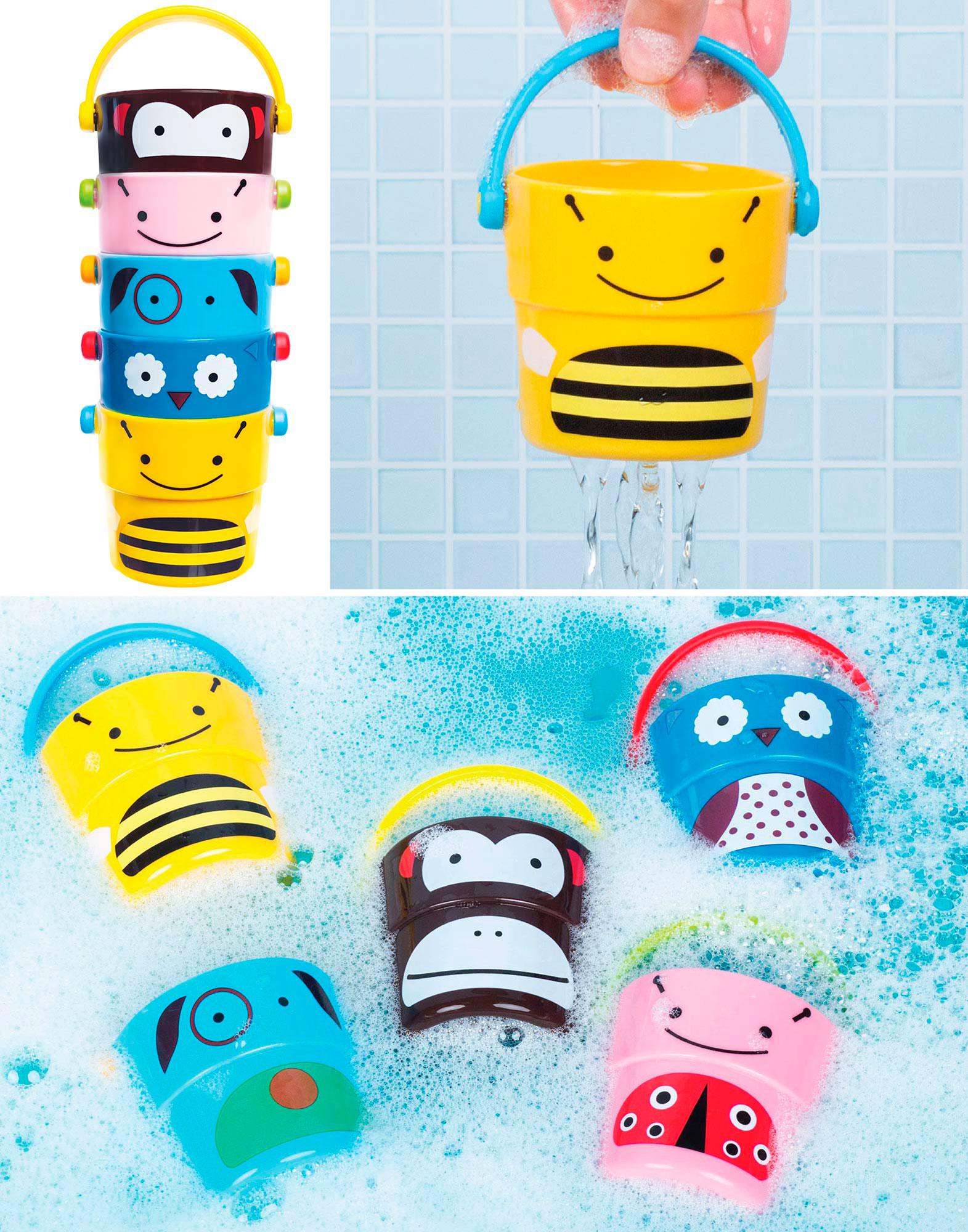 

Пирамидка-Ведерки BeBeLino с животными (58131)