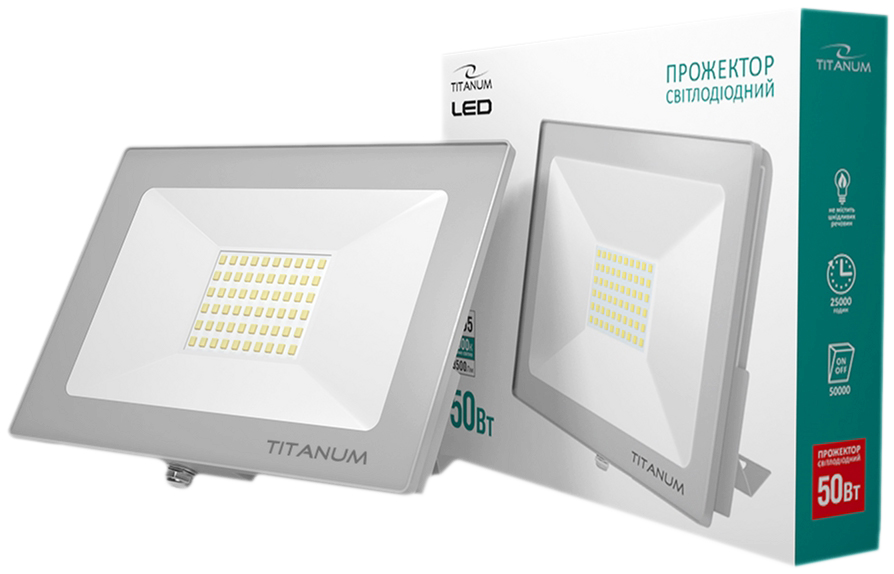 

Прожектор TITANUM 50 Вт 6000 K (TLF506)