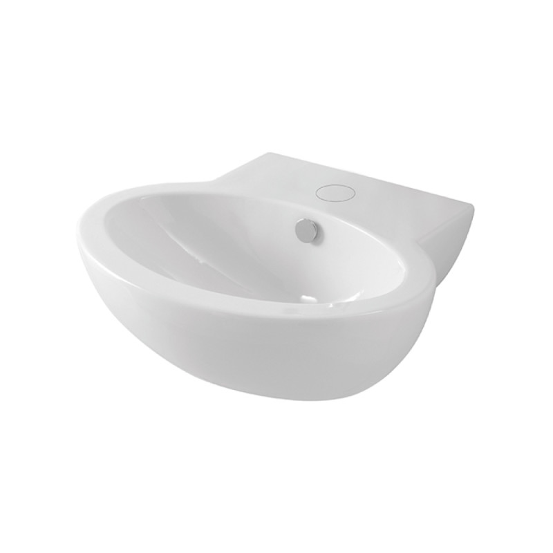 

Раковина Azzurra Comoda COM55B1S Shiny white