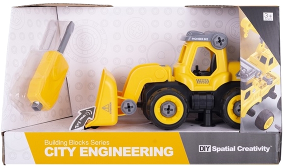 

Конструктор Diy Spatial Creativity Бульдозер 27 деталей (CJ-1365041)