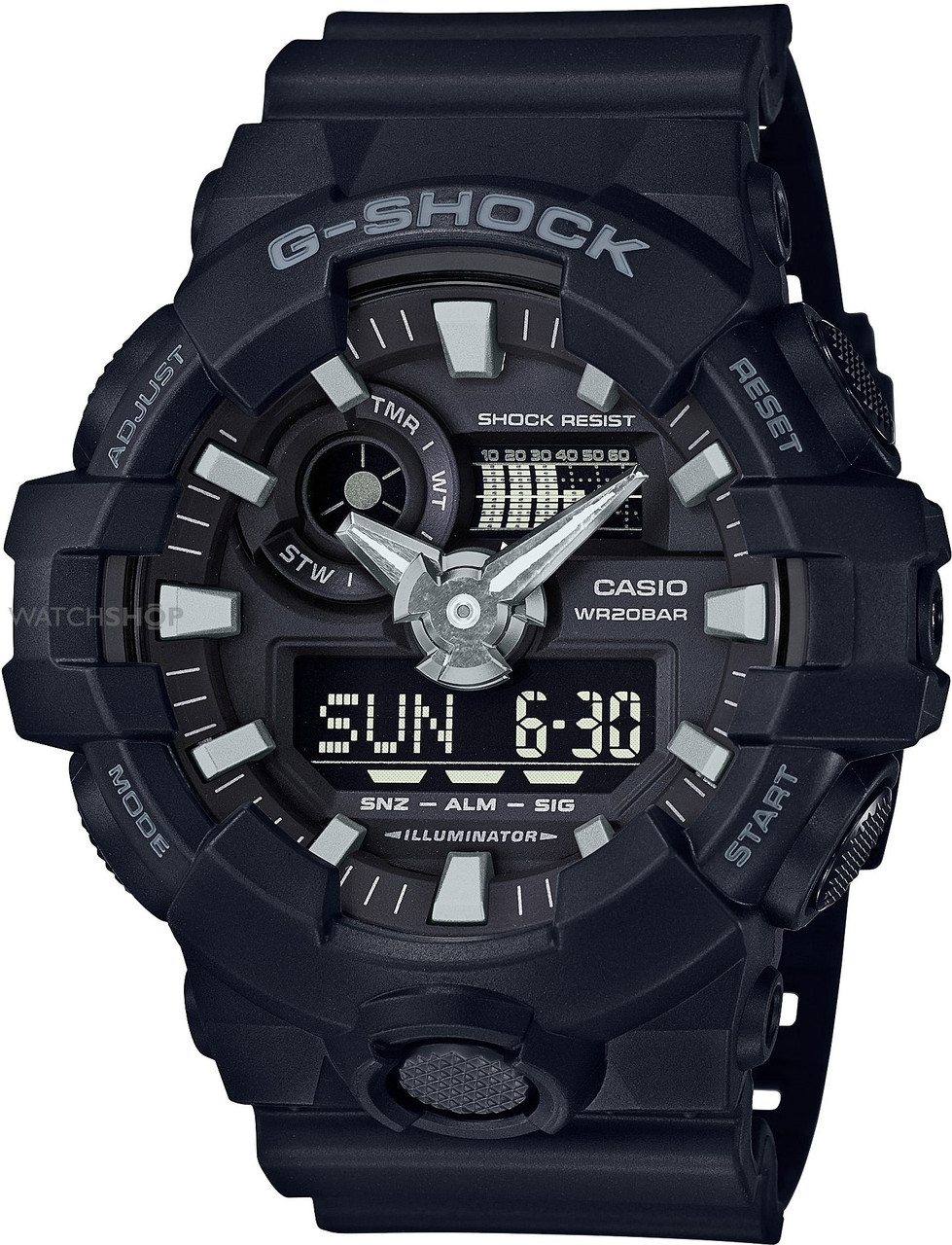 

Мужские спортивные часы Casio G-SHOCK GA-700-1BER