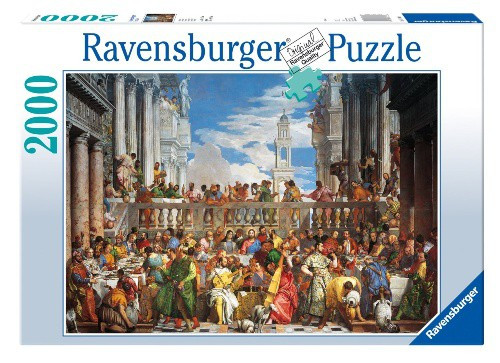 

Пазл Ravensburger Свадьба Кана, Веронезе 2000 элементов