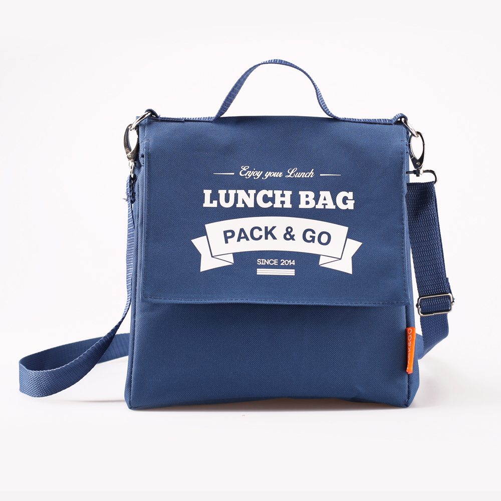 

Термосумка Lunch Bag (Ланч Бег) Pack and Go "Lunch Bag L+" темно синий (LB103)