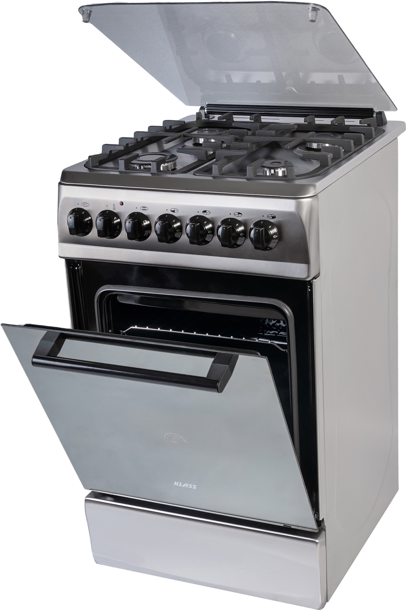 

Комбинированная плита KLASS T 5408 E4 H.Inox