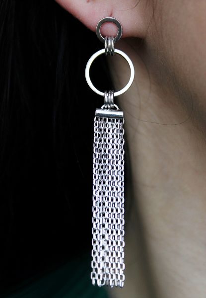 

Серебряные серьги "Silver Ring Style"