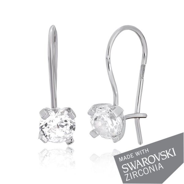 

Серебряные серьги с цирконием SWAROVSKI ZIRCONIA С2С/196