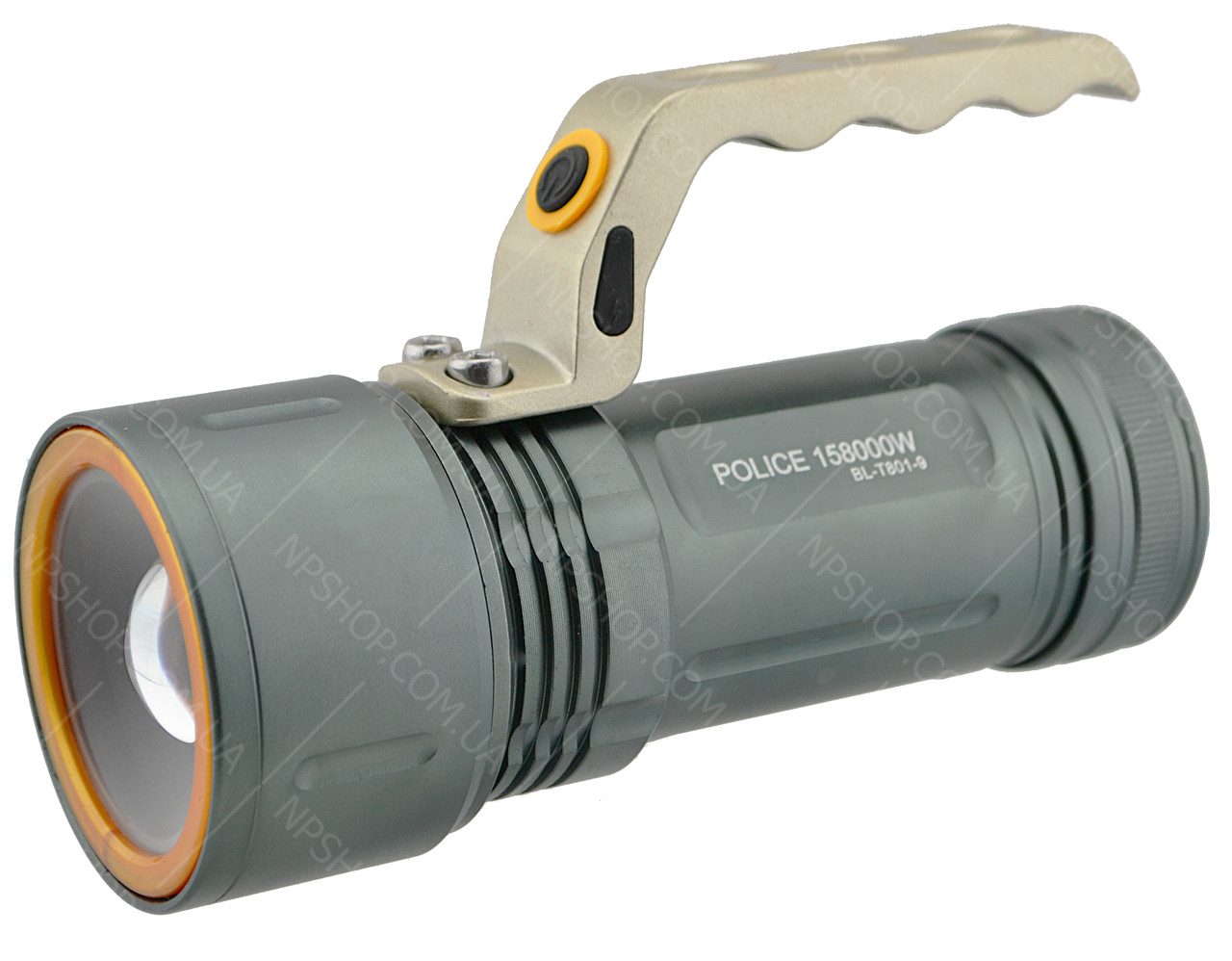 

Фонарь прожектор Police PLUS T801-9 с зумом