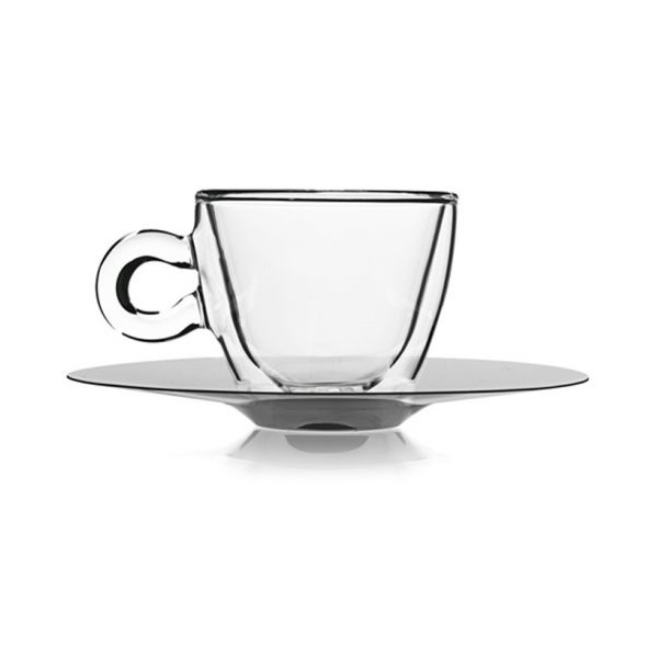 

Чашка с блюдцем Luigi Bormioli Thermic Glass 300 мл Прозрачный 10089/01