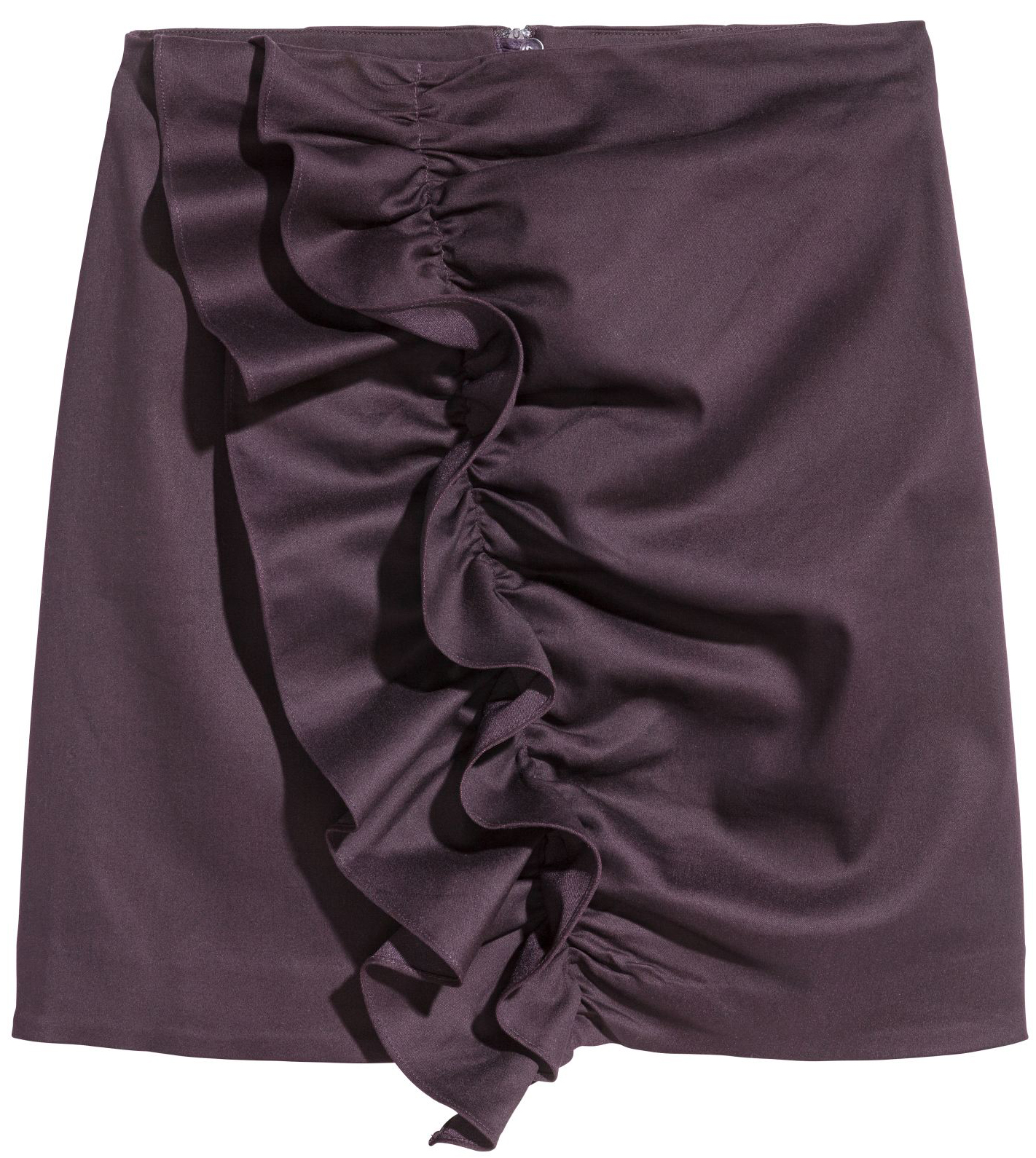 

Юбка H&M KK5394700 34 Темно-фиолетовая