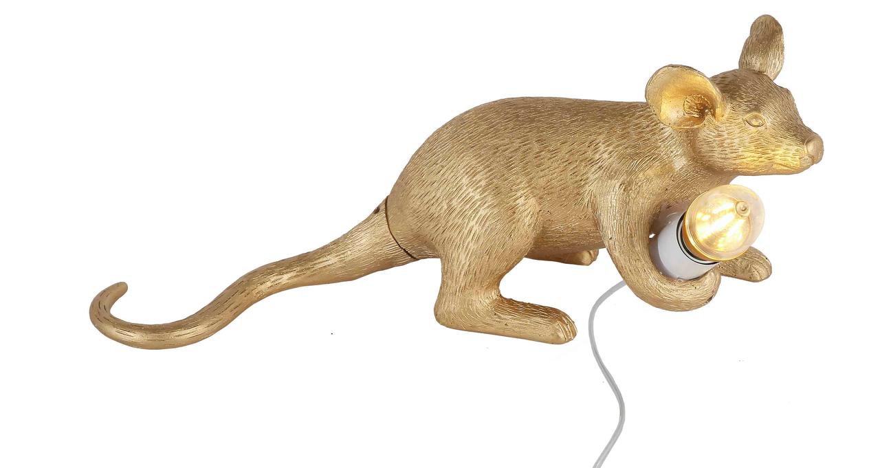 

Настольная лампа Mouse декоративная Levistella 909VXL8065B GD