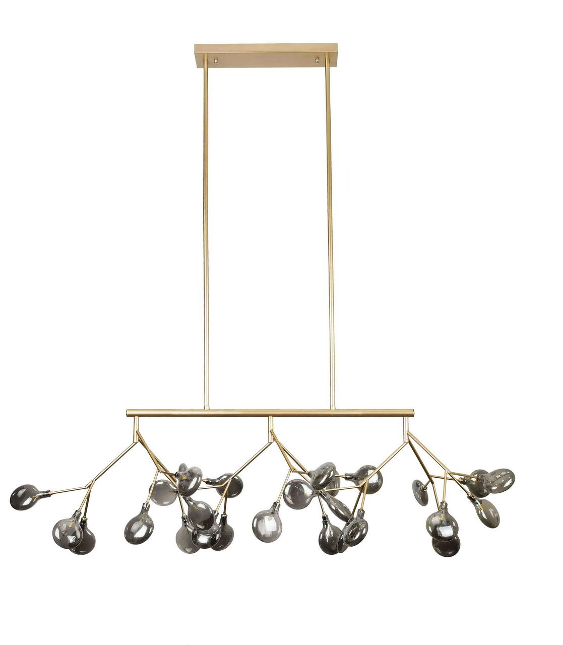 

Люстра LED PETALS Levistella 918LP264-27 GD+BK