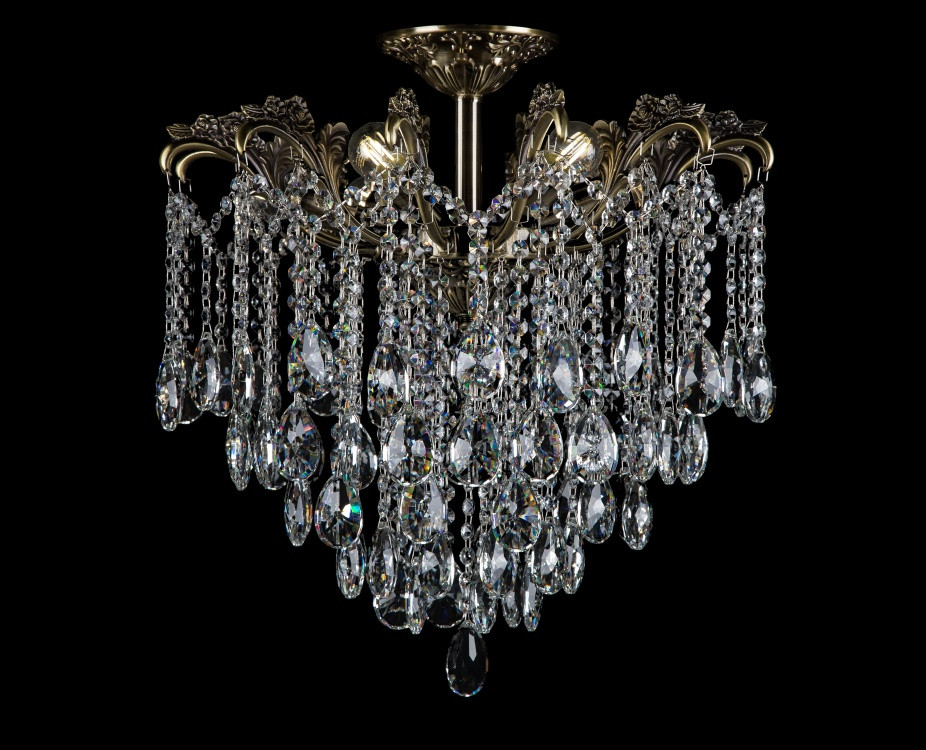 

Светильники люстры хрустальные в классическом стиле Splendid-Ray 30-3865-21