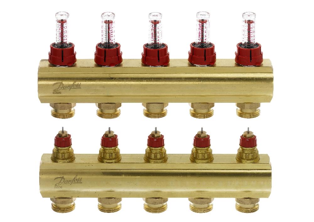 

Коллектор Danfoss FHF 5+5 с ротаметрами (088U0525)
