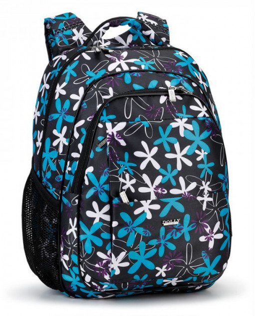 

Рюкзак школьный ортопедический Dolly черный (535 - DL)