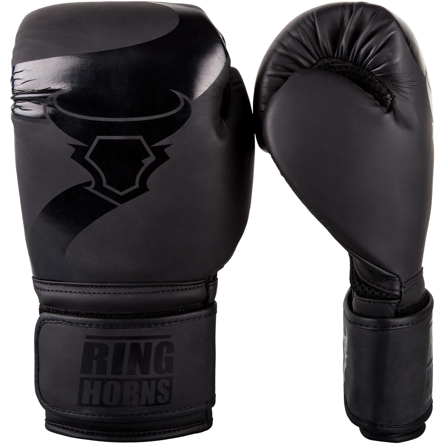 

Перчатки Ringhorns Charger Boxing Gloves Black 16 ун Чёрний